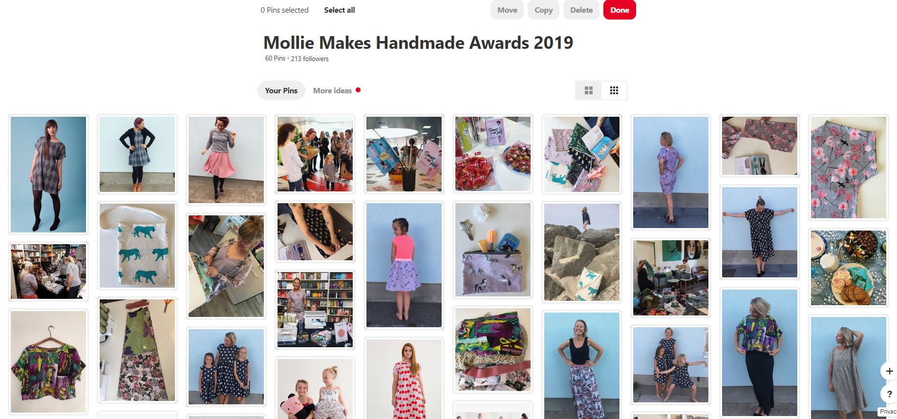 Entering the Mollie Makes Handmade Awards