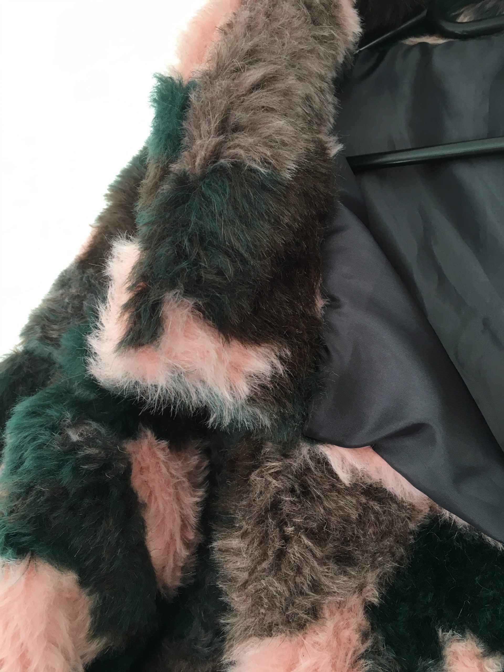 DIY faux fur coat