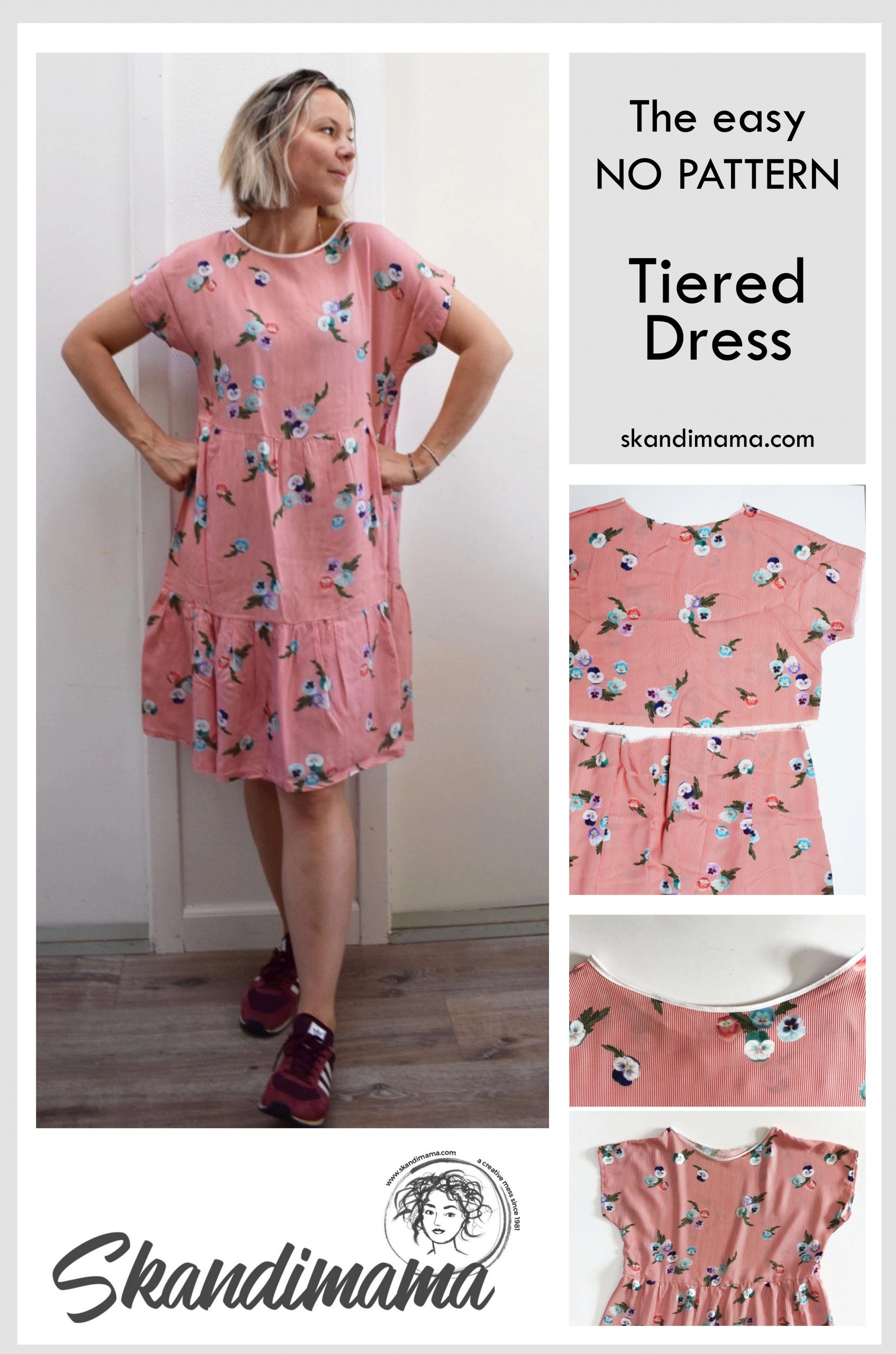 The favourite tiered dress DIY - Skandimama