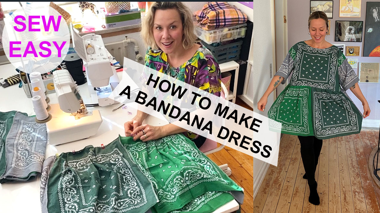 How to make a bandana dress DIY