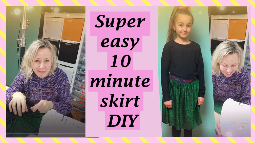 How to make a super easy skirt