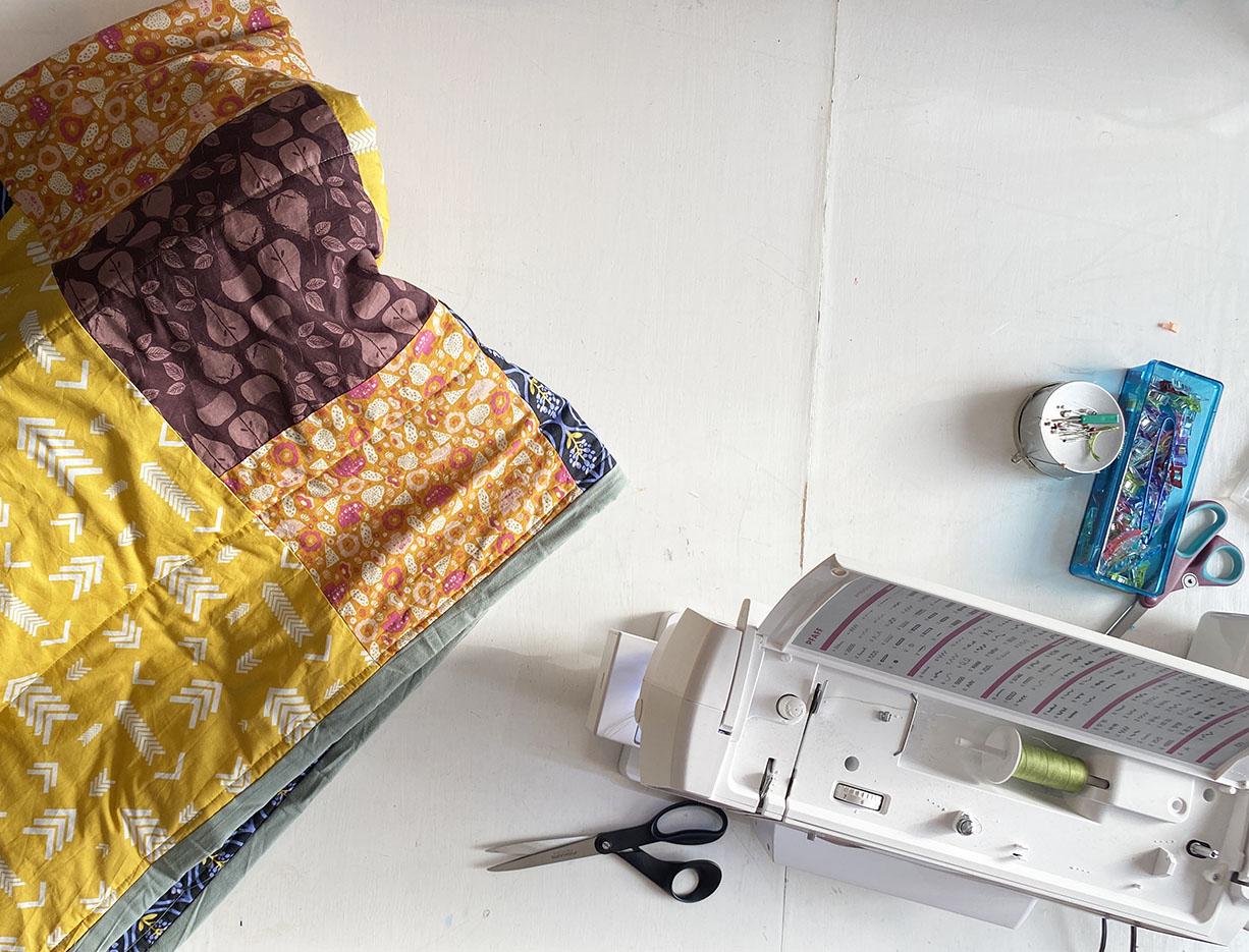 How to finish a quilt